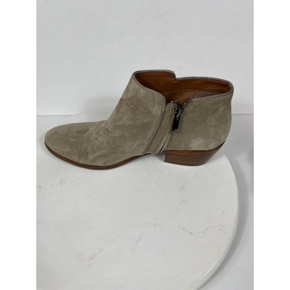 Sam Edelman Putty Suede Ankle Boots Size 9M \ - Picture 10 of 10